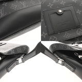 LOUIS VUITTON ルイヴィトン モノグラムエクリプス メッセンジャー ヴォワヤージュPM 黒/グレー M40511 メンズ モノグラムキャンバス ショルダーバッグ Aランク 中古 銀蔵