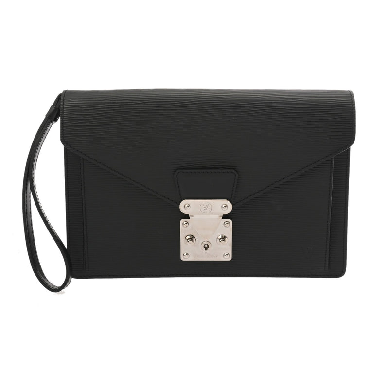 LOUIS VUITTON ルイヴィトン エピ セリエドラゴンヌ クラッチバッグ ノワール M52762 メンズ レザー セカンドバッグ Aランク 中古 銀蔵