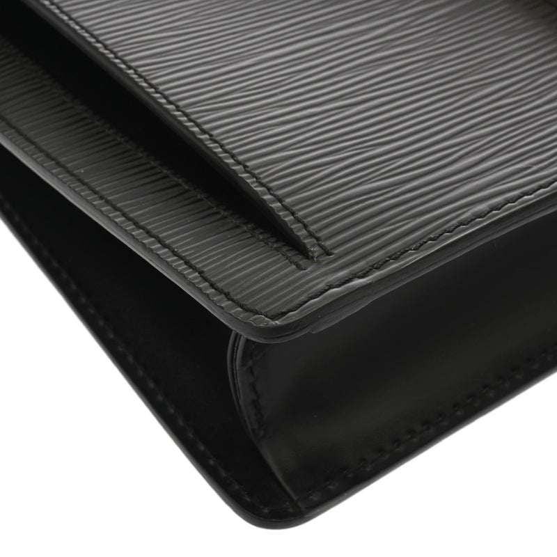 LOUIS VUITTON ルイヴィトン エピ セリエドラゴンヌ クラッチバッグ ノワール M52762 メンズ レザー セカンドバッグ Aランク 中古 銀蔵