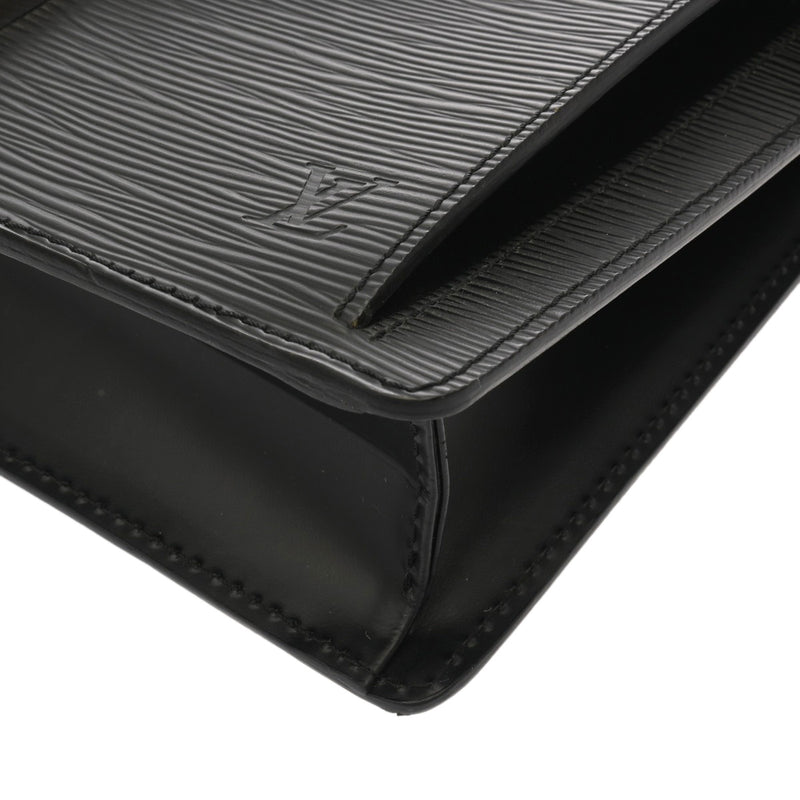 LOUIS VUITTON ルイヴィトン エピ セリエドラゴンヌ クラッチバッグ ノワール M52762 メンズ レザー セカンドバッグ Aランク 中古 銀蔵