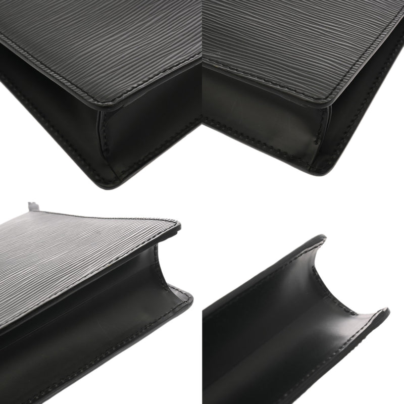 LOUIS VUITTON ルイヴィトン エピ セリエドラゴンヌ クラッチバッグ ノワール M52762 メンズ レザー セカンドバッグ Aランク 中古 銀蔵