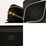 LOUIS VUITTON ルイヴィトン モノグラムアンプラント ジッピーウォレット ノワール M61864 レディース レザー 長財布 Aランク 中古 銀蔵
