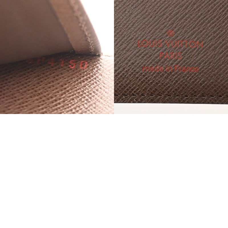 LOUIS VUITTON ルイヴィトン ダミエ アジェンダ MM ブラウン R20240 メンズ ダミエキャンバス 手帳カバー ABランク 中古 銀蔵