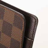 LOUIS VUITTON ルイヴィトン ダミエ アジェンダ MM ブラウン R20240 メンズ ダミエキャンバス 手帳カバー ABランク 中古 銀蔵