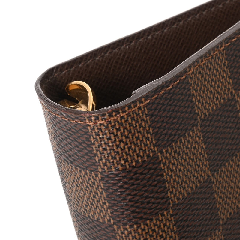 LOUIS VUITTON ルイヴィトン ダミエ アジェンダ MM ブラウン R20240 メンズ ダミエキャンバス 手帳カバー ABランク 中古 銀蔵