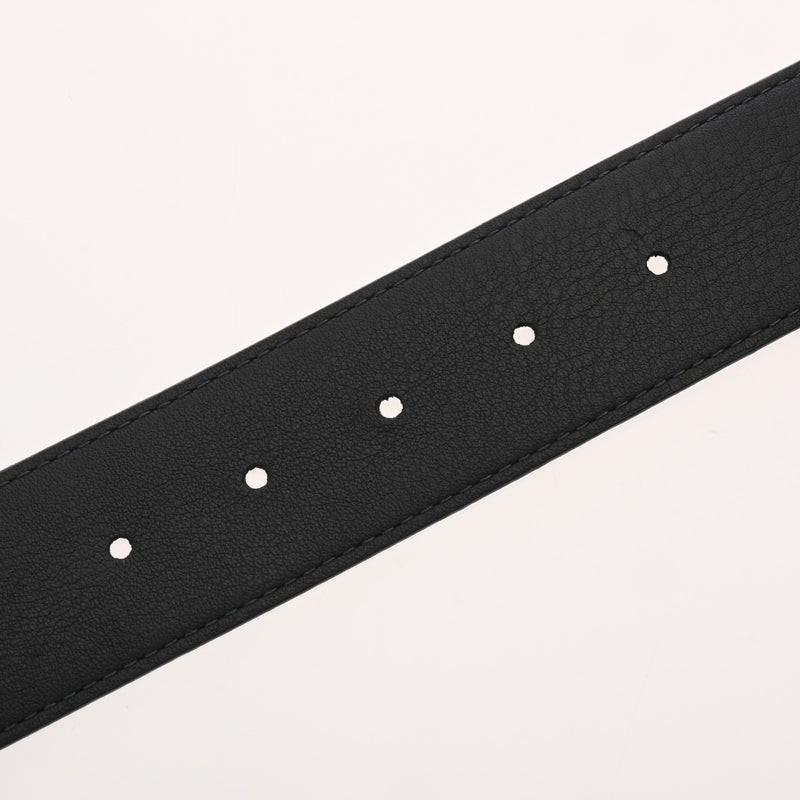 LOUIS VUITTON ルイヴィトン モノグラムエクリプス サンチュール LVサンセット サイズ85 ブラック M0227 メンズ モノグラムキャンバス ベルト ABランク 中古 銀蔵