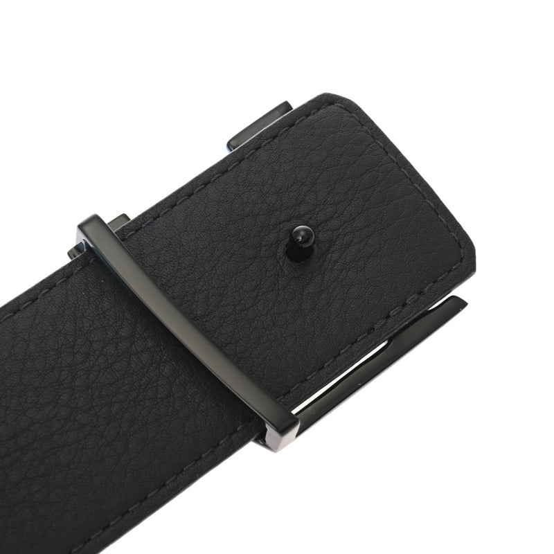 LOUIS VUITTON ルイヴィトン モノグラムエクリプス サンチュール LVサンセット サイズ85 ブラック M0227 メンズ モノグラムキャンバス ベルト ABランク 中古 銀蔵