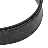 LOUIS VUITTON ルイヴィトン モノグラムエクリプス サンチュール LVサンセット サイズ85 ブラック M0227 メンズ モノグラムキャンバス ベルト ABランク 中古 銀蔵