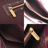 LOUIS VUITTON ルイヴィトン スハリ ファビュロー ブリュンヌ M91814 レディース ゴートスキン ハンドバッグ ABランク 中古 銀蔵