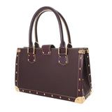 LOUIS VUITTON ルイヴィトン スハリ ファビュロー ブリュンヌ M91814 レディース ゴートスキン ハンドバッグ ABランク 中古 銀蔵