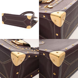 LOUIS VUITTON ルイヴィトン スハリ ファビュロー ブリュンヌ M91814 レディース ゴートスキン ハンドバッグ ABランク 中古 銀蔵