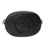 GUCCI グッチ ブロンディ ミニショルダー ブラック 760175 ユニセックス レザー ショルダーバッグ Aランク 中古 銀蔵