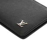 LOUIS VUITTON ルイヴィトン タイガ ポルトフォイユ ミュルティプル ノワール M30295 メンズ レザー 二つ折り財布 Aランク 中古 銀蔵