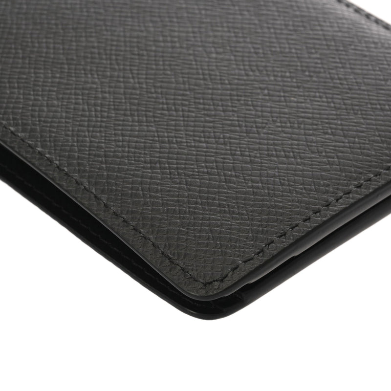 LOUIS VUITTON ルイヴィトン タイガ ポルトフォイユ ミュルティプル ノワール M30295 メンズ レザー 二つ折り財布 Aランク 中古 銀蔵