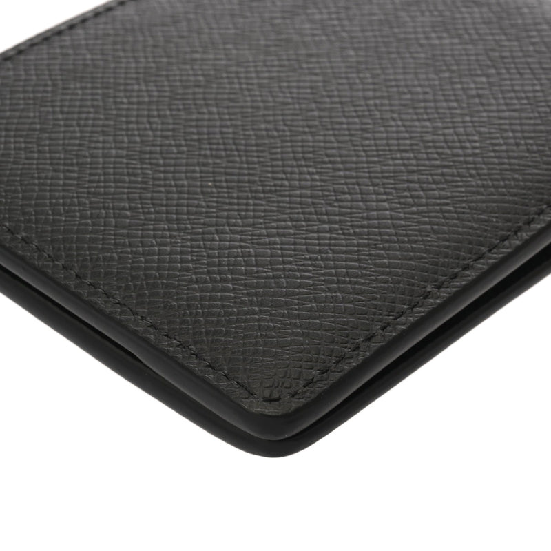 LOUIS VUITTON ルイヴィトン タイガ ポルトフォイユ ミュルティプル ノワール M30295 メンズ レザー 二つ折り財布 Aランク 中古 銀蔵