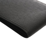 LOUIS VUITTON ルイヴィトン タイガ ポルトフォイユ ミュルティプル ノワール M30295 メンズ レザー 二つ折り財布 Aランク 中古 銀蔵