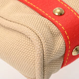 LOUIS VUITTON ルイヴィトン アンティグア カバ PM ベージュ M40038 レディース コットンキャンバス ハンドバッグ ABランク 中古 銀蔵