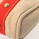 LOUIS VUITTON ルイヴィトン アンティグア カバ PM ベージュ M40038 レディース コットンキャンバス ハンドバッグ ABランク 中古 銀蔵