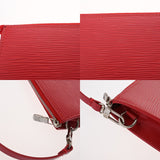 LOUIS VUITTON ルイヴィトン エピ ポシェット アクセソワール カスティリアンレッド M52947 レディース レザー アクセサリーポーチ Aランク 中古 銀蔵