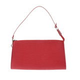 LOUIS VUITTON ルイヴィトン エピ ポシェット アクセソワール カスティリアンレッド M52947 レディース レザー アクセサリーポーチ Aランク 中古 銀蔵
