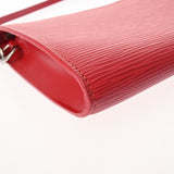 LOUIS VUITTON ルイヴィトン エピ ポシェット アクセソワール カスティリアンレッド M52947 レディース レザー アクセサリーポーチ Aランク 中古 銀蔵