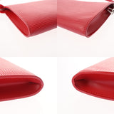 LOUIS VUITTON ルイヴィトン エピ ポシェット アクセソワール カスティリアンレッド M52947 レディース レザー アクセサリーポーチ Aランク 中古 銀蔵