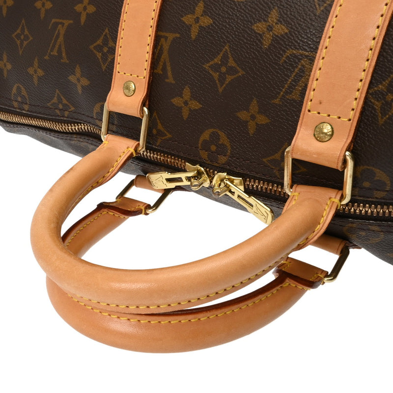 LOUIS VUITTON ルイヴィトン モノグラム キーポル 45 ブラウン M41428 ユニセックス モノグラムキャンバス ボストンバッグ ABランク 中古 銀蔵