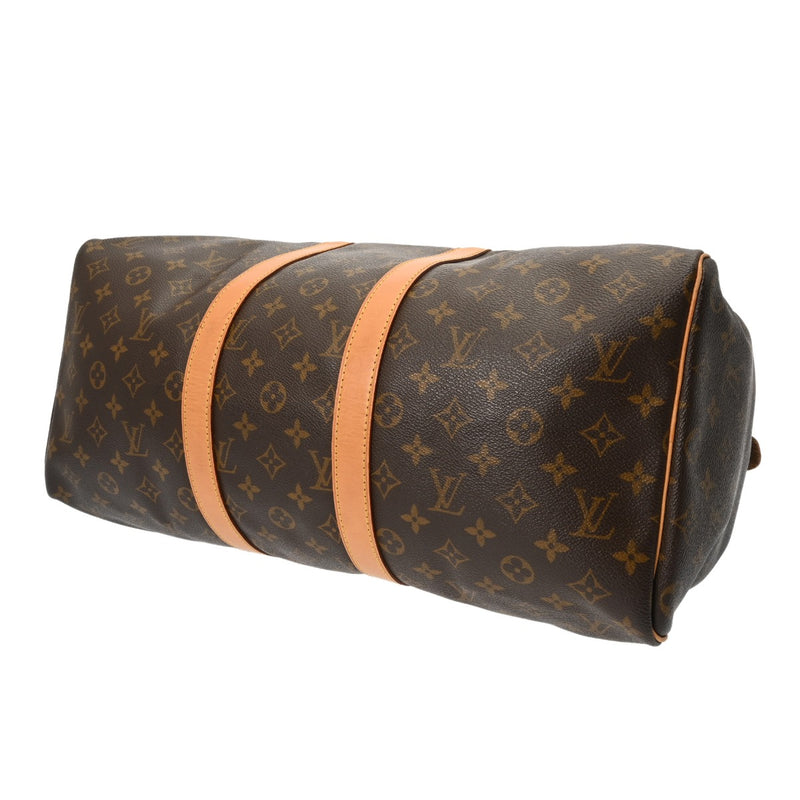 LOUIS VUITTON ルイヴィトン モノグラム キーポル 45 ブラウン M41428 ユニセックス モノグラムキャンバス ボストンバッグ ABランク 中古 銀蔵