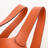 HERMES エルメス ピコタン MM オレンジ □K刻印(2007年頃) レディース トリヨンクレマンス ハンドバッグ Bランク 中古 銀蔵