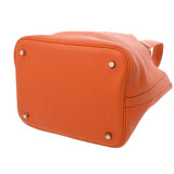 HERMES エルメス ピコタン MM オレンジ □K刻印(2007年頃) レディース トリヨンクレマンス ハンドバッグ Bランク 中古 銀蔵