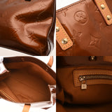 LOUIS VUITTON ルイヴィトン モノグラムヴェルニ リード PM ブロンズ M91146 レディース ヴェルニ ハンドバッグ Bランク 中古 銀蔵