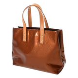 LOUIS VUITTON ルイヴィトン モノグラムヴェルニ リード PM ブロンズ M91146 レディース ヴェルニ ハンドバッグ Bランク 中古 銀蔵