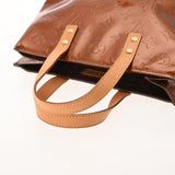 LOUIS VUITTON ルイヴィトン モノグラムヴェルニ リード PM ブロンズ M91146 レディース ヴェルニ ハンドバッグ Bランク 中古 銀蔵