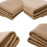 CHANEL シャネル スモールフラップウォレット ベージュ AP3882 レディース カーフ 三つ折り財布 Aランク 中古 銀蔵