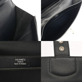 HERMES エルメス サックアデペッシュ 34 ブルーインディゴ □C刻印(1999年頃) メンズ ボックスカーフ ビジネスバッグ Bランク 中古 銀蔵