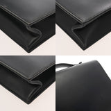 HERMES エルメス サックアデペッシュ 34 ブルーインディゴ □C刻印(1999年頃) メンズ ボックスカーフ ビジネスバッグ Bランク 中古 銀蔵