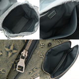 LOUIS VUITTON ルイヴィトン モノグラム モンスリバッグパック ブルー M22534 メンズ ウォッシュデニム リュック・デイパック ABランク 中古 銀蔵