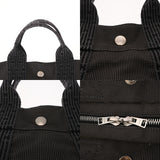 HERMES エルメス エールライン トート PM 旧型 グレー ユニセックス キャンバス トートバッグ ABランク 中古 銀蔵