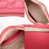 GUCCI グッチ GGマトラッセ ショルダーバッグ ピンク 735049 レディース レザー ショルダーバッグ Aランク 中古 銀蔵