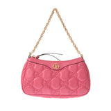 GUCCI グッチ GGマトラッセ ショルダーバッグ ピンク 735049 レディース レザー ショルダーバッグ Aランク 中古 銀蔵