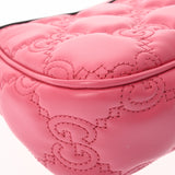 GUCCI グッチ GGマトラッセ ショルダーバッグ ピンク 735049 レディース レザー ショルダーバッグ Aランク 中古 銀蔵