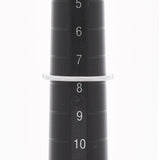 GRAFF グラフ アイコンラウンドリング ダイヤ 0.41ct E-VS1-3EX #8 8号 レディース K18ホワイトゴールド WG リング・指輪 Aランク 中古 銀蔵