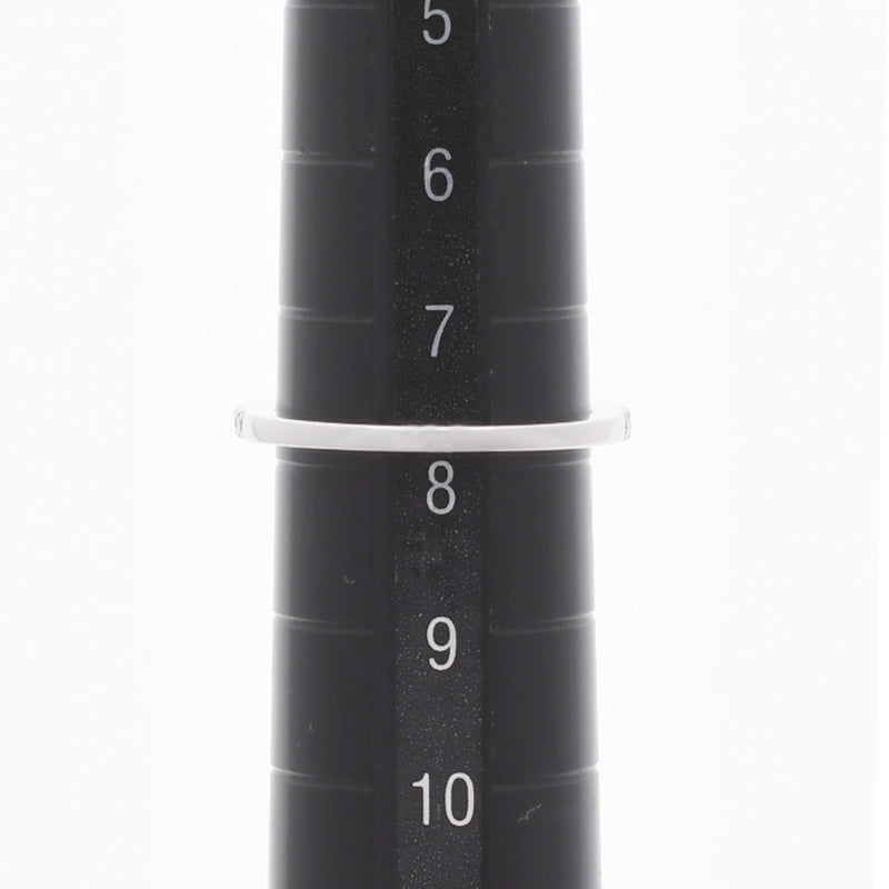 GRAFF グラフ アイコンラウンドリング ダイヤ 0.41ct E-VS1-3EX #8 8号 レディース K18ホワイトゴールド WG リング・指輪 Aランク 中古 銀蔵