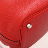 HERMES エルメス ピコタン ロック PM ルージュクー D刻印(2019年頃) レディース トリヨンクレマンス ハンドバッグ Aランク 中古 銀蔵