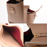 SALVATORE FERRAGAMO フェラガモ エイミー ピンクベージュ 21F478 レディース レザー トートバッグ Aランク 中古 銀蔵