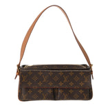 LOUIS VUITTON ルイヴィトン モノグラム ヴィバシテ MM ブラウン M51164 レディース モノグラムキャンバス ショルダーバッグ Bランク 中古 銀蔵