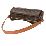 LOUIS VUITTON ルイヴィトン モノグラム ヴィバシテ MM ブラウン M51164 レディース モノグラムキャンバス ショルダーバッグ Bランク 中古 銀蔵