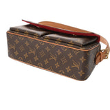 LOUIS VUITTON ルイヴィトン モノグラム ヴィバシテ MM ブラウン M51164 レディース モノグラムキャンバス ショルダーバッグ Bランク 中古 銀蔵