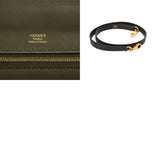 HERMES エルメス サックヴァンキャトル 29 グリーン系/ブラック系 D刻印(2019年頃) レディース トリヨンクレマンス ハンドバッグ Aランク 中古 銀蔵