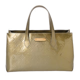 LOUIS VUITTON ルイヴィトン モノグラムヴェルニ ウィルシャー PM グリアールデコ M91627 レディース ヴェルニ ハンドバッグ Bランク 中古 銀蔵